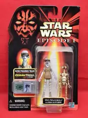 New Sealed Hasbro Star Wars Episode 1 CommTech Ody Mandrell Otoga Droid 19161