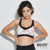 在飛比找Yahoo奇摩購物中心優惠-Mollifix 瑪莉菲絲 輕量雙面運動內衣 (暖陽橘)、瑜