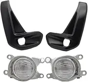 ADCCH High-Performance LED Fog Lights with Driving Lamp Function Compatible for Toyota 2020-2022 – ABS+PC Waterproof Plug-and-Play Bumper Light Kit
