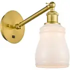 Innovations Lighting 317-1W-SG-G391 Ballston Ellery Wall Sconce Satin Gold
