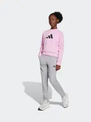 adidas Pink Future Icons Logo Tracksuit (E43711) | $77