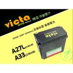 VICTA 鋰鐵電池威克塔A33 機車專用 氧化鋰鐵電池 哈雷重機 賓士輔助電池