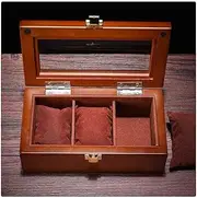 Wood Watch Display Box Organizer Black Top Watch Wooden Case Fashion Watch Storage Packing Gift Boxes Jewelry Case FANDIAO