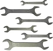 Xmomx Thin (6 PCs) Double Ended 8mm thru 19mm Cone Wrench Spanner Bicycle Tool Kit Bike Cycling Multi Set
