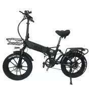 KRISTALL RX20 Adult 750W 20" Fat Tire Electric Bike 48V Ebike Bicycle E-Mountain