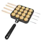 16 Holes Takoyaki Pan Octopus Maker Grill Tray Cooking Mold Pan Pancake Pan AU