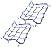 GANAZONO 1 Pair Motorcycle Luggage Rack Net of Elastic Cargo Bungee Mesh for Bikes Compact and Portable Design for Ample Storage Easy Installation for Travel and Daily Use