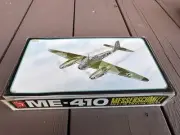 AMT ME-410 Messerschmitt WWII Fighter Plane 1/72 Model Kit #3701-80 NEW NIOB