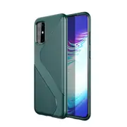 For Galaxy S11 S-Shaped Soft TPU Protective Cover Case(Green)