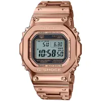 在飛比找momo購物網優惠-【CASIO 卡西歐】G-SHOCK 全金屬 太陽能 電波藍