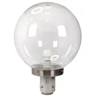 在飛比找momo購物網優惠-【彩渝】300MM PE 3英吋底座 庭園燈(戶外球形庭園燈