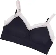 [HAPINARY] 1pc Sleeping Bras Maternity Bra Seamless Bralette Lace Brassiere Feeding Bra Cotton Supportive Nursing Bra Strappy Bra Pregnant Women Bra Pregnant Women Lingerie Care Underwear