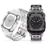 Flexible New Uni-body Style Strap Band Case Cover Fit for iWatch Series 8 7 6 5