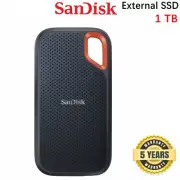 SSD SanDisk 1TB Extreme Portable USB 3.2 Gen 2 Type C Type A IP55 SDSSDE61