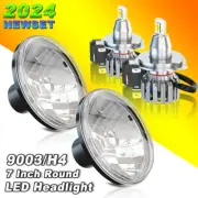 Pair 7" Inch LED Headlight Parts round Hi/Lo Beam For Chevy Pickup Truck3100 (for: Suzuki)