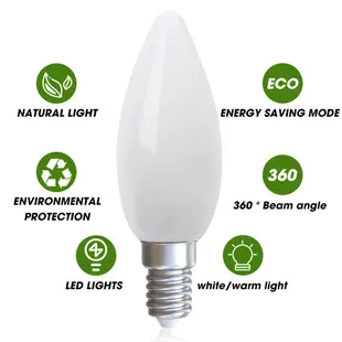 迷你小夜燈高亮度家居裝飾/ AC 220V LED 白色/暖光燈泡/ 冰箱燈泡顯示燈/ LED 燈泡 E12/E14 冰