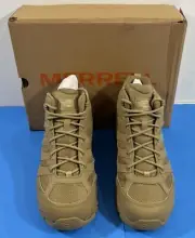 9.5 W NIB MERRELL J004111W MENS MOAB 3 TACTICAL MID WP BOOTS DARK COYOTE