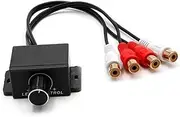 Universal 12v Car Audio Amplifier Bass Level Remote Volume Control Knob Car Level Controller