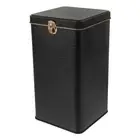 Tin Canister Metal Cookie Jar Tea Caddy Loose Organizer Coffee Empty Cans