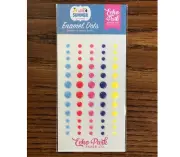 1 Pack of Echo Park Paper I LOVE SUMMER Decorative Enamel Dots