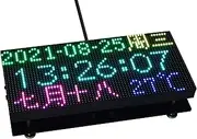 Waveshare RGB Full-Color LED Matrix Panel 64×32 Pixels Adjustable Brightness Compatible with Raspberry Pi Pico ESP32 Arduino