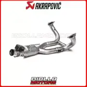 EXHAUST MANIFOLDS AKRAPOVIC BMW R 1250 RT 2020 TITANIO E-B12H1T/1