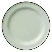 Oneida L2104009133 Luzerne Tin Tin Green 8.25" Porcelain Plate - 2 Doz