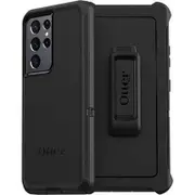 OtterBox Samsung Galaxy S21 Ultra 5G (6.8') Defender Series Case - Black (77-81253)