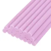 30pcs Mini Hot Glue Gun Sticks 4" x 0.28" for Glue Gun, Bright Pink
