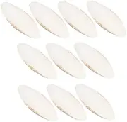 10 Pcs Bird Cuttlebone Chew Toy, Cuttlefish Bone Chewing Bird Toys Bird Calcium Stone for Parrots Cockatiels Budgie