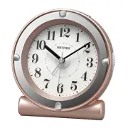 RHYTHM Alarm Clock Analog Electronic Sound Alarm Continuous Second Hand Light Pi