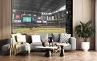 3D Baseball Stadium Sports Wallpaper Wall Murals Removable Wallpaper 78
