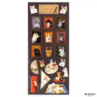 在飛比找蝦皮商城優惠-日本 Pottering Cat 收藏用郵票貼紙/ 送信 e