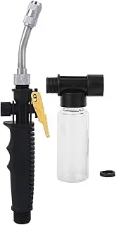 Agricultural Sprayer Atomizer Adjustable Elbow Nozzle High Pressure Cleaning Tool for Garden Courtyard Stainless Steel Plastic 35x11x3cm 154g