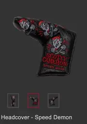 Scotty Cameron Speed Shop Speed Demon Headcover - NEW