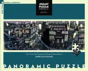 New York Puzzle Company - Sherlock Holmes Panoramic Puzzle 1000pc