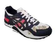 NEW MENS ASICS TIGER GEL LYTE V WHITE / MIDNIGHT SNEAKERS 1193A157.101