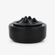 Catzon Mountain Air Humidifier Essential Oil Diffuser Car Air Freshener With Lamp Light- Black