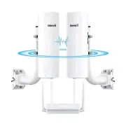 Point-to-Point Wireless Bridge System CPE688KIT, with WiFi 6 AX3000 Router, A...