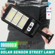 Waterproof 225 LED Solar Power Wall Light PIR Outdoor Motion Sensor Garden Lamp