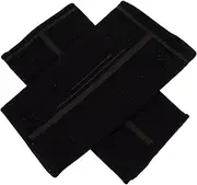 [KOMBIUDA] Arm Guard Support Sports Wrist Wraps Gym for Brace Straps Hand Volleyball Protector Men Wrist Fixation Band Wrist Sleeves Wrist Arm Strap Elastic Wrist Band Black Polyester