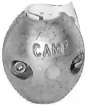 Camp Egg Barrel Collar Shaft Zinc Anode Corrosion Resistant 3 In Dia X13