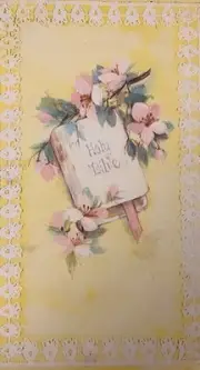 Vintage Sunshine Line Scripture, Text Cards, All Occasion Box Of 10 NEW
