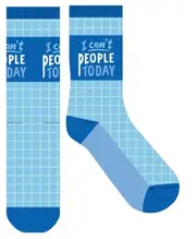 Frankly Funny Novelty Socks One Size Fits Most - Can't People, EJF E9954