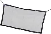 Hohopeti Dog Safety Fence Net Foldable Mesh Barrier for Pets Breathable and Durable for Car and Home Use Black