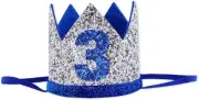 Baby 3 st Birthday Hat, Birthday Party Decorations, Kids Party Props Shooting, P