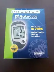 Prodigy Auto Code Talking Blood Glucose Monitoring Kit - English or Spanish