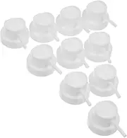 Generic 50pcs Aerosol Spray Tips Spray Tips Spray Nozzle Plastic White Fine Mist Spray Caps