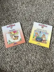 Vintage 1985 Teddy Ruxpin "The Airship" And “Anything in the Soup” Mint Cond.