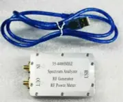 USB Spectrum Analyzer RF Power Meter Signal Generator Tracking Source 35-4400MHz